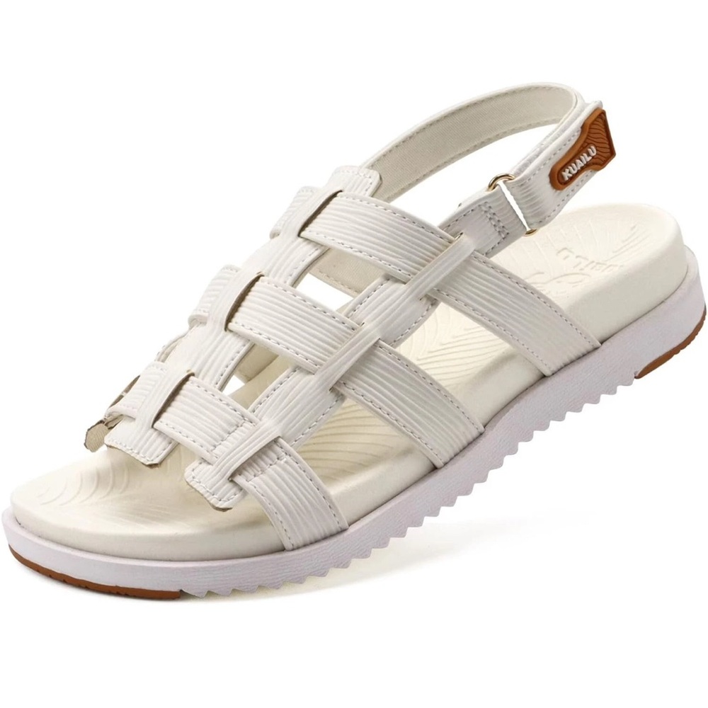 KuaiLu Womens Fashion Orthopedic Walking Sandals for Women 2025 Arch Support...
